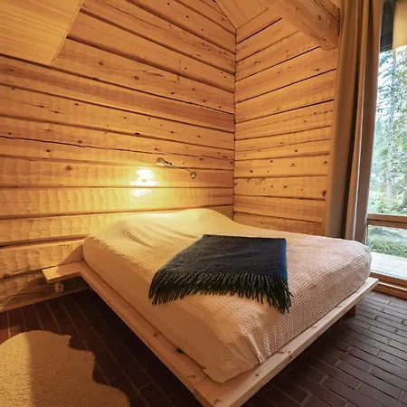 Villa Handcrafted Log Aarreaitta *